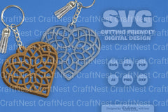 Heart Mandala Clipart Daily SVG Bundles - CraftNest - Digital Crafting and Art