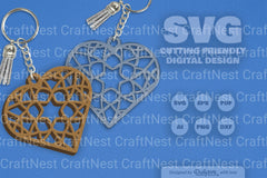 Heart Mandala Clipart Daily SVG Bundles - CraftNest - Digital Crafting and Art