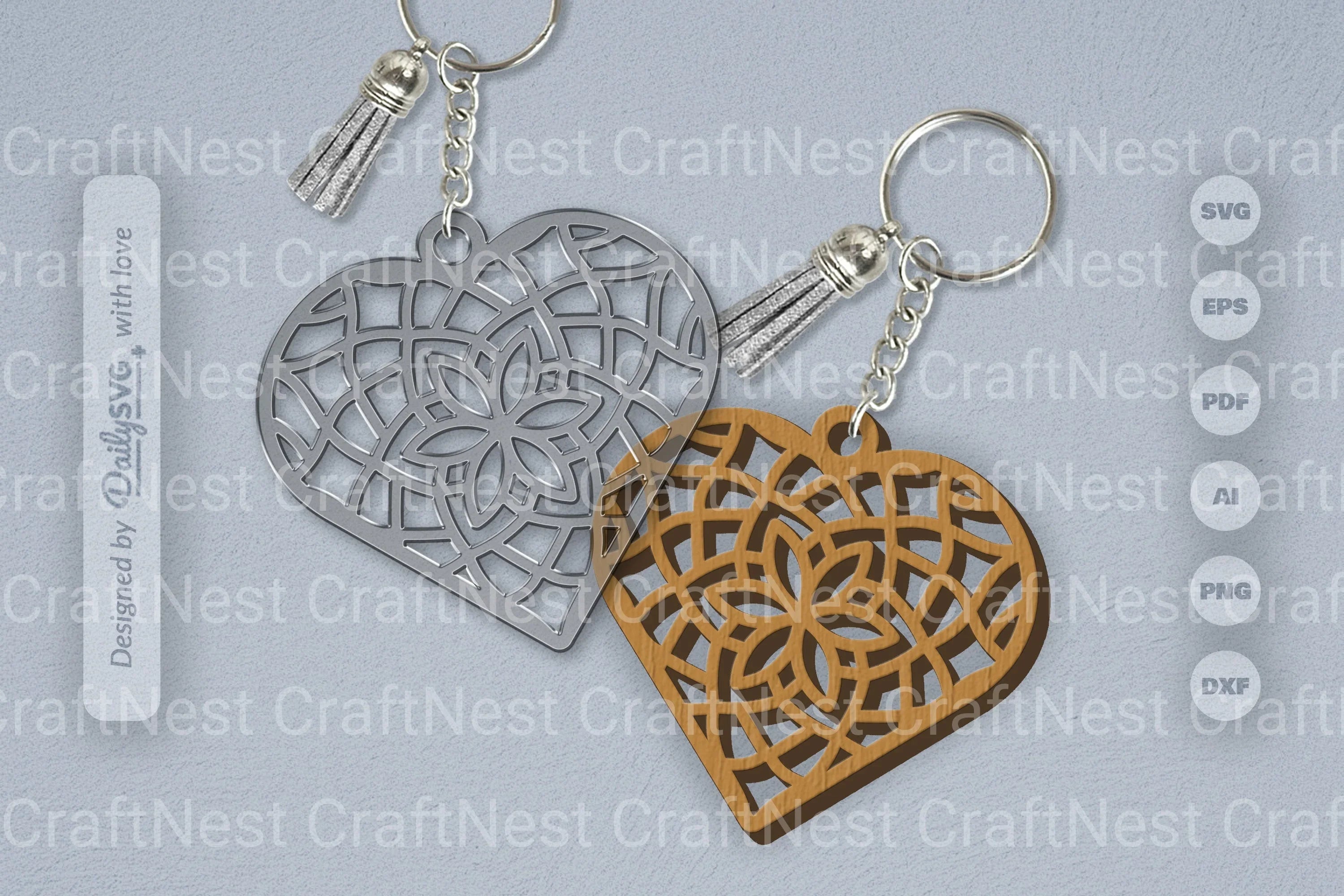 Heart Mandala SVG Bundle