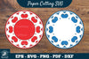 Heart Papercut Circle SVG Bundle