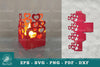 Heart Papercut Lantern SVG Bundle