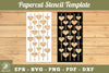 Heart Papercut Stencil SVG Bundle