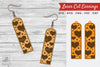 Heart Pattern Laser Cut Earrings SVG Bundle