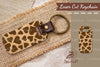 Heart Pattern Laser Cut Keychain Design Bundle