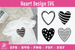 Heart Silhouette Design Clipart Bundle - CraftNest - Digital Crafting and Art