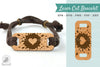 Heart Splash Laser Cut Bracelet Design Bundle