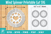 Heart Wind Spinner SVG Bundle
