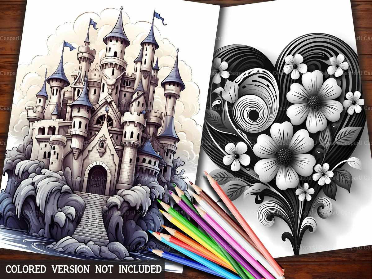 Heart Valentines Day Coloring Books - CraftNest