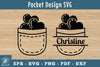 Heart in Pocket Silhouette Design Clipart Bundle