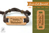 Hello Autumn Laser Cut Bracelet SVG Design Bundle