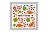 Hello Fall Folk Art Layered Papercut Clipart Bundle
