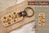 Hello Fall Laser Cut Keychain Design Bundle