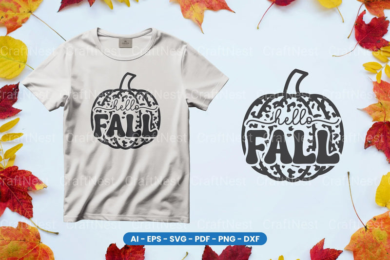 Hello Fall SVG Bundle - CraftNest - Digital Crafting and Art