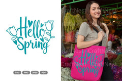 Hello Spring SVG Bundle - Cut File Collection - CraftNest - Digital Crafting and Art