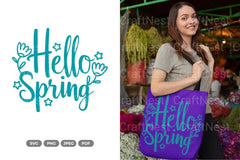 Hello Spring SVG Bundle - CraftNest - Digital Crafting and Art