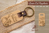 Hello Summer Laser Cut Keychain Design Bundle