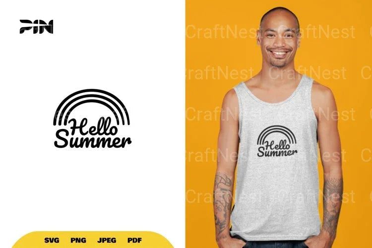 Hello Summer SVG Bundle - CraftNest - Digital Crafting and Art