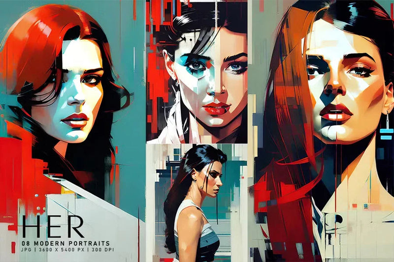 Her - Women - CraftNest - Digital Crafting and Art