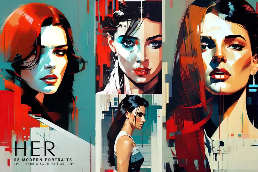 Her - Women - CraftNest - Digital Crafting and Art