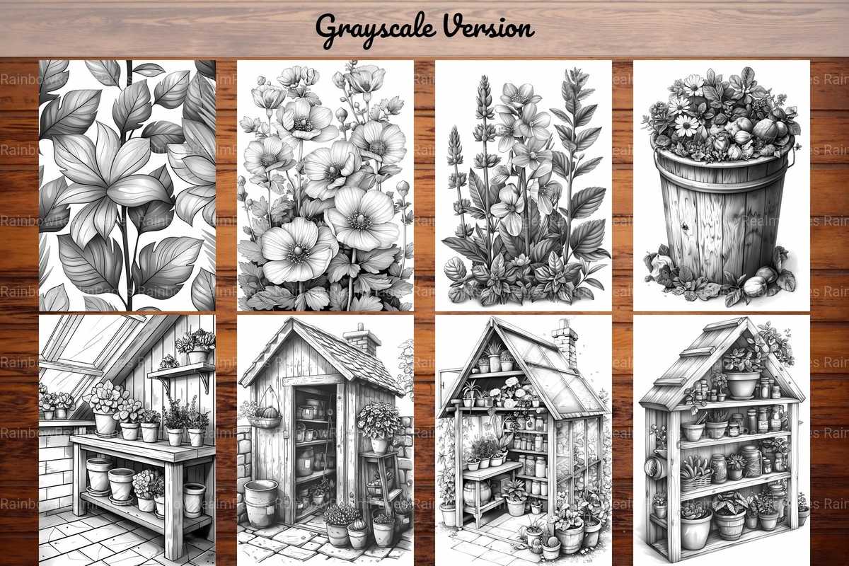 Herbalism Coloring Books - CraftNest - Digital Crafting and Art