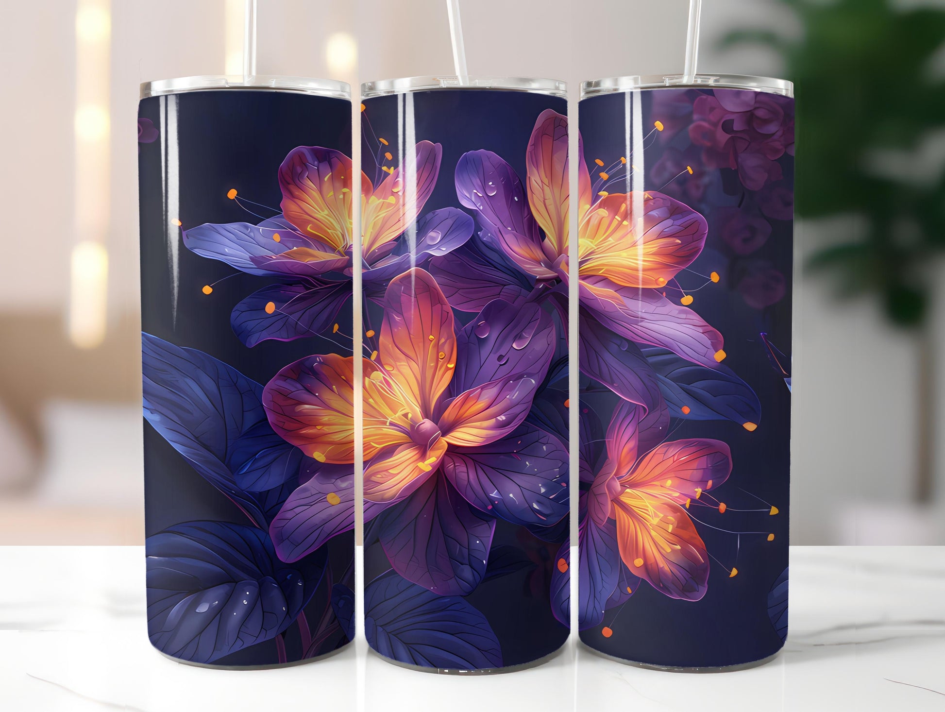 Herbalism 4 Tumbler Wrap - CraftNest - Digital Crafting and Art