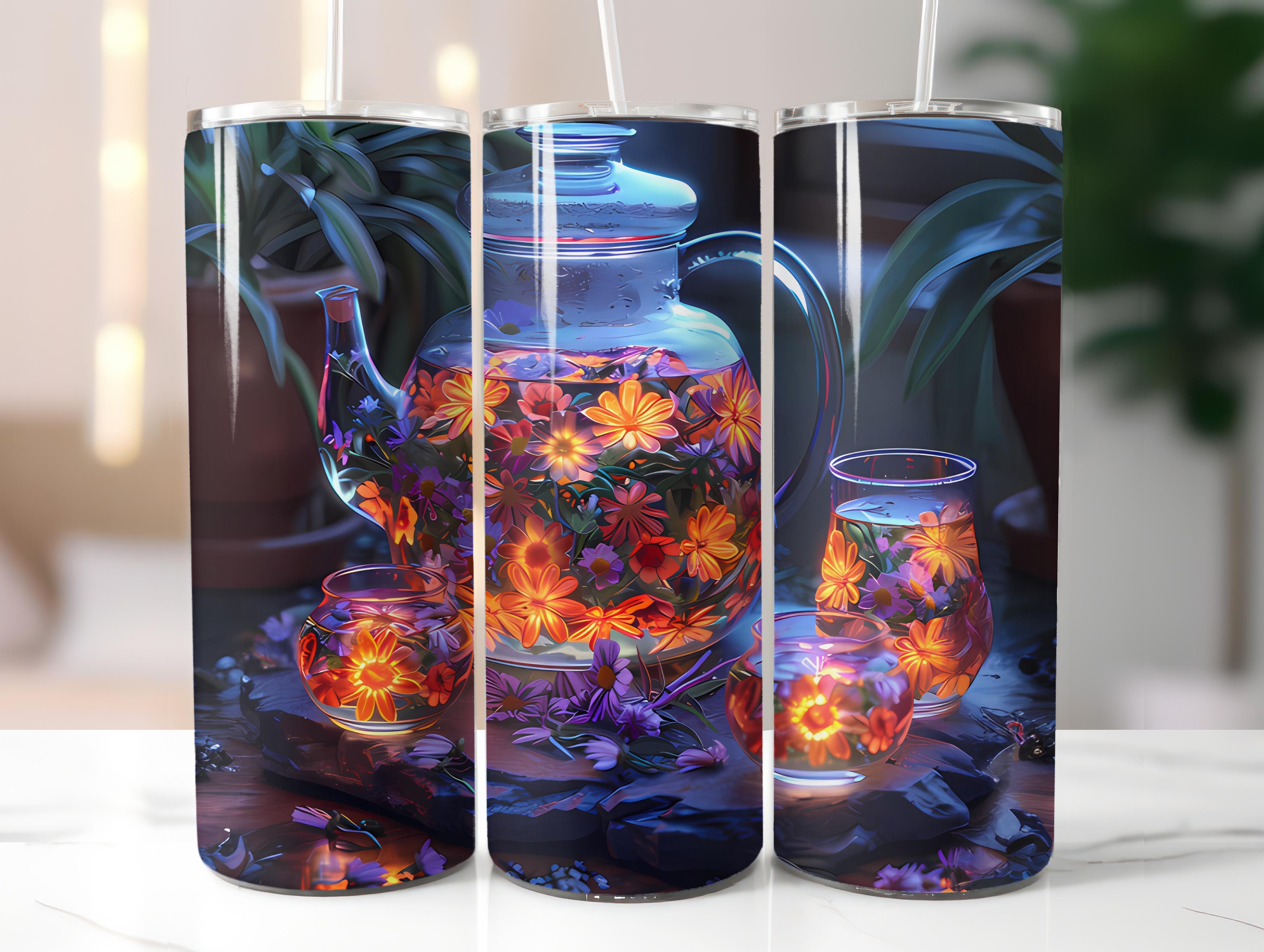 Herbalism 4 Tumbler Wrap - CraftNest - Digital Crafting and Art