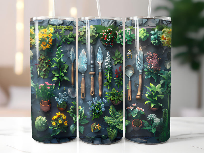 Herbalism 5 Tumbler Wrap - CraftNest - Digital Crafting and Art