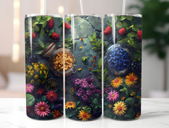 Herbalism 2 Tumbler Wrap - CraftNest - Digital Crafting and Art