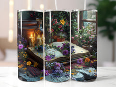 Herbalism 5 Tumbler Wrap - CraftNest - Digital Crafting and Art
