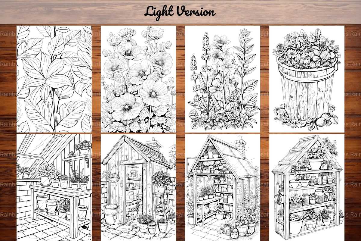Herbalism Coloring Books - CraftNest - Digital Crafting and Art