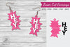 Hey Laser Cut Earrings SVG Bundle