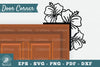 Hibiscus Flower Door Corner Clipart Bundle