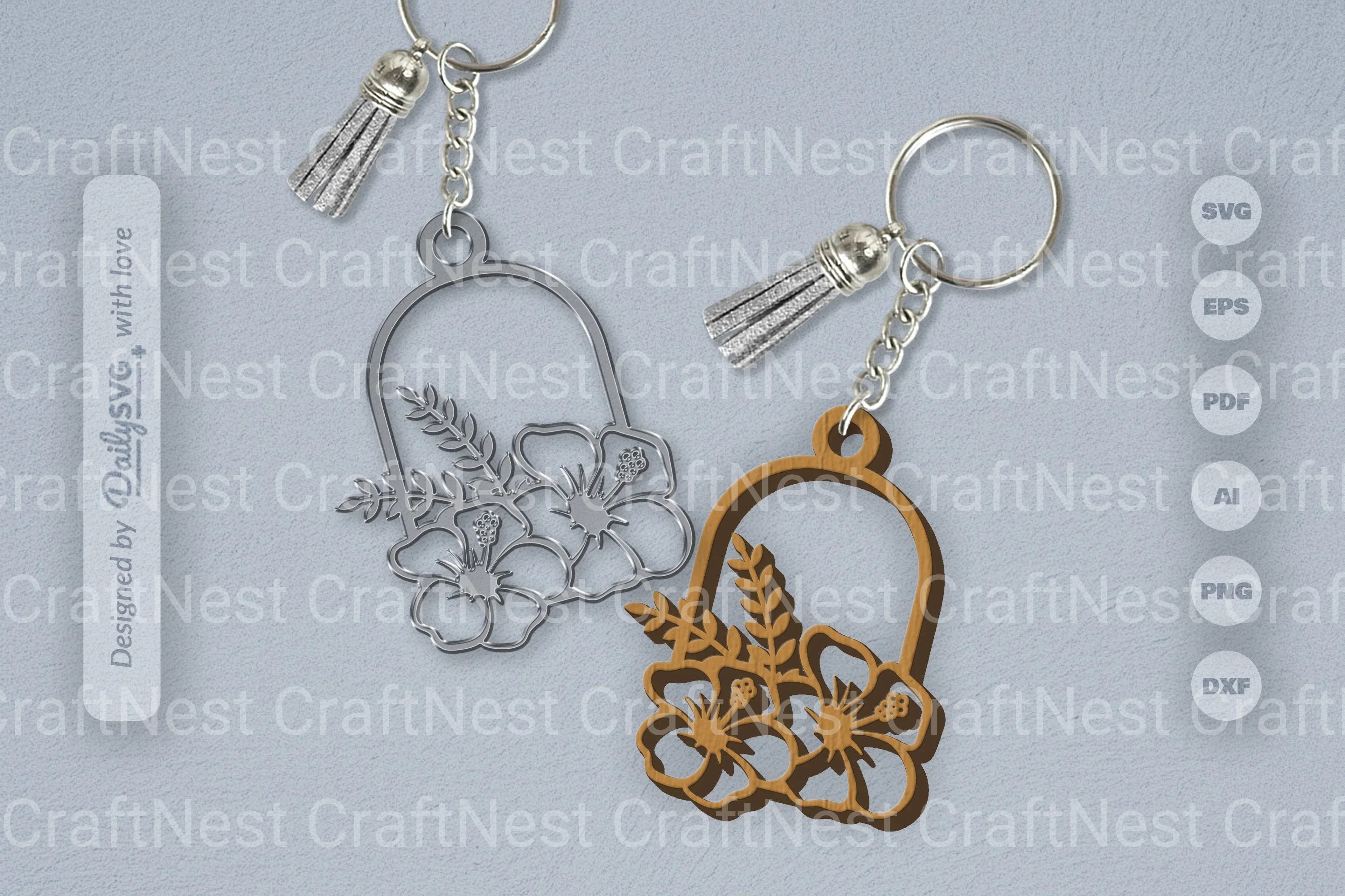 Hibiscus Flower SVG Bundle