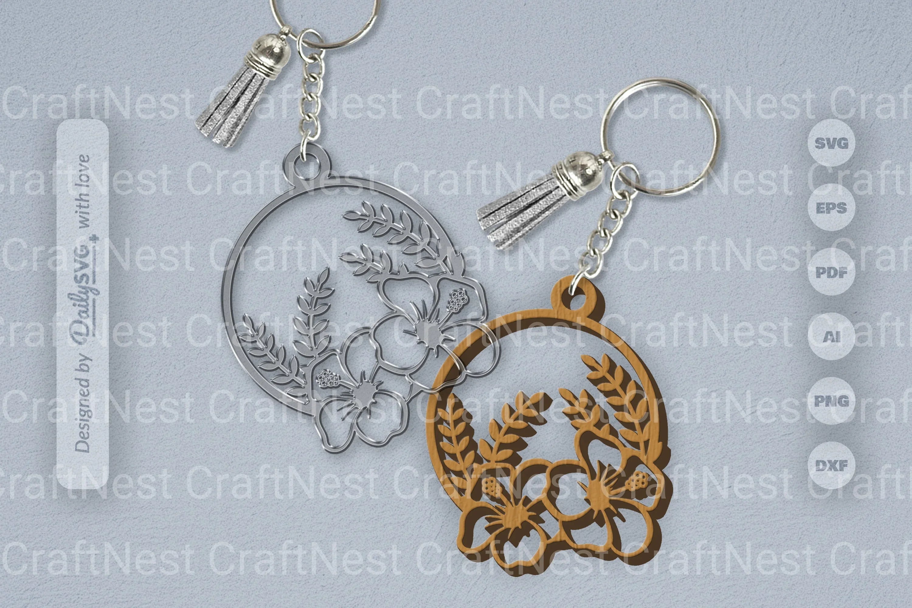 Hibiscus Flower SVG Bundle