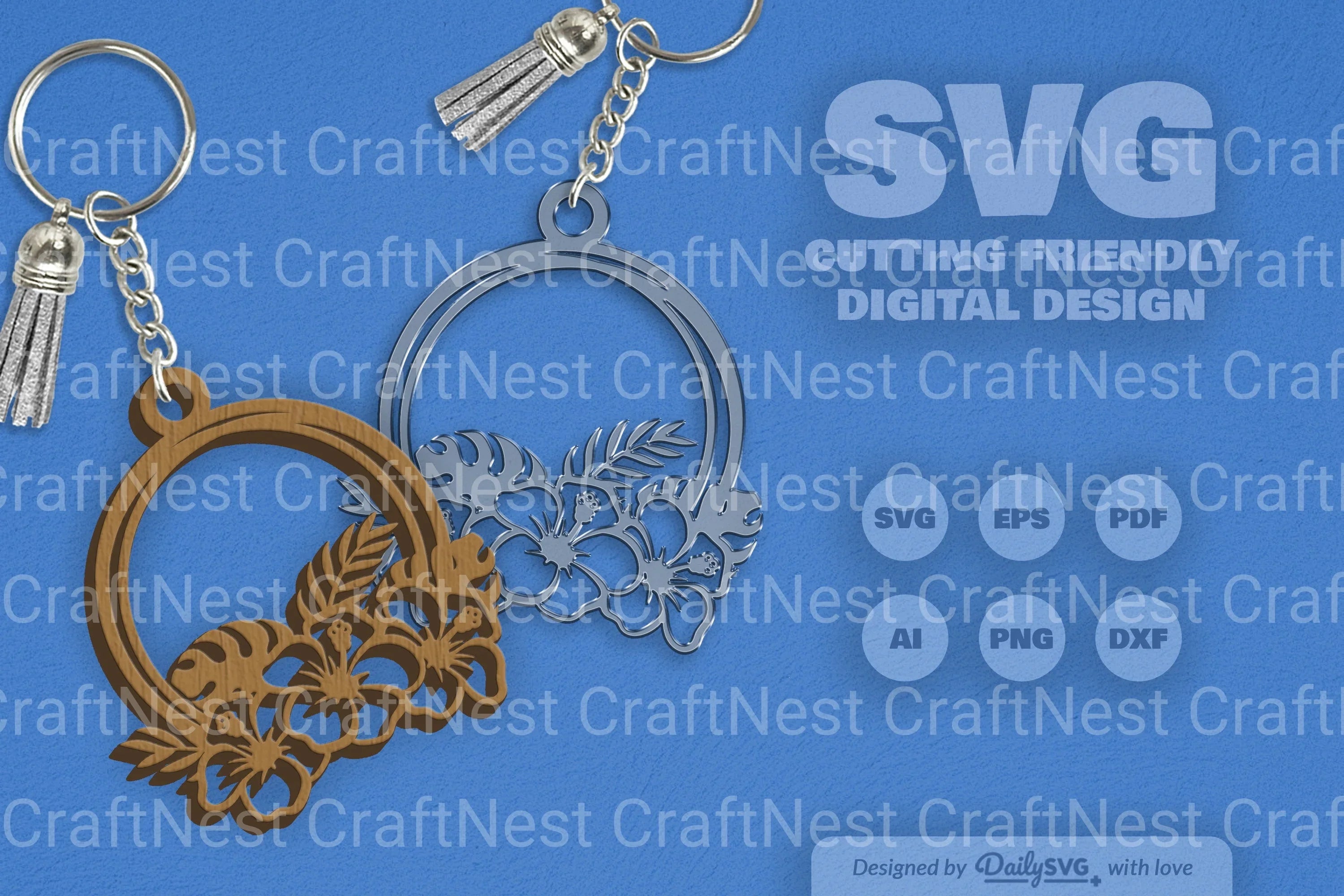 Hibiscus Flower SVG Bundle