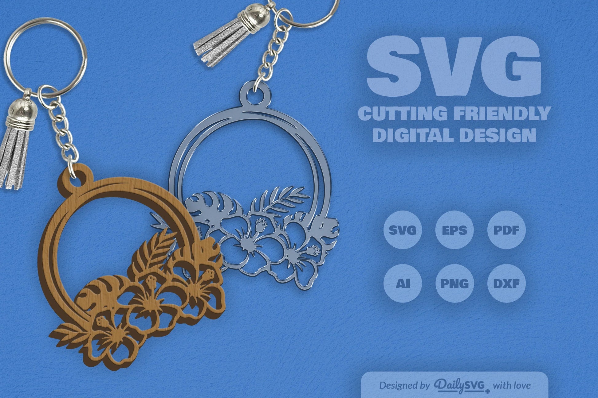 Hibiscus Flower SVG Bundle 2 - CraftNest - Digital Crafting and Art