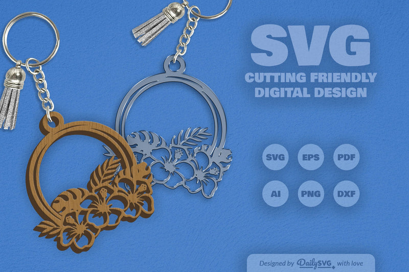 Hibiscus Flower SVG Bundle 2 - CraftNest - Digital Crafting and Art