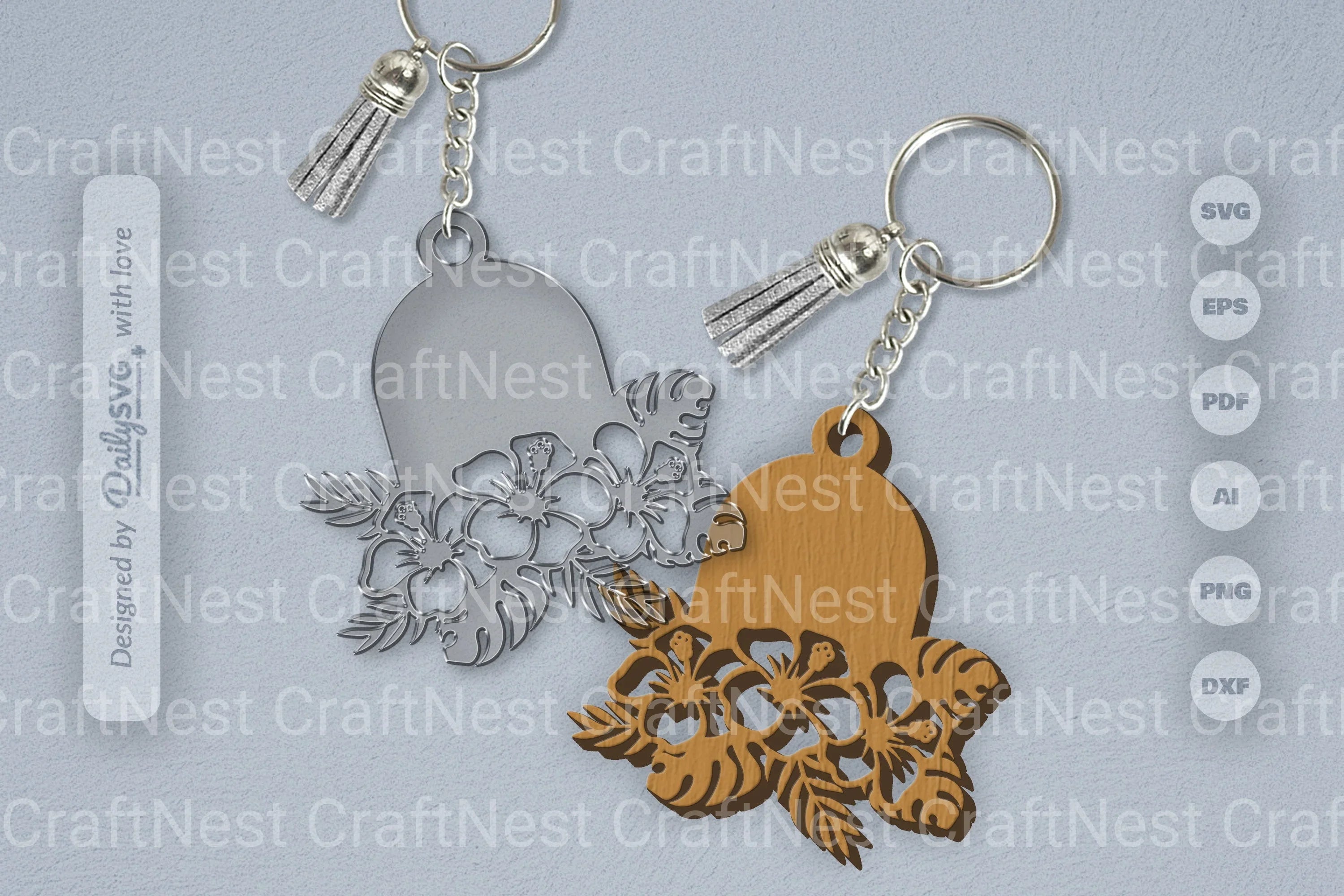 Hibiscus Flower SVG Bundle