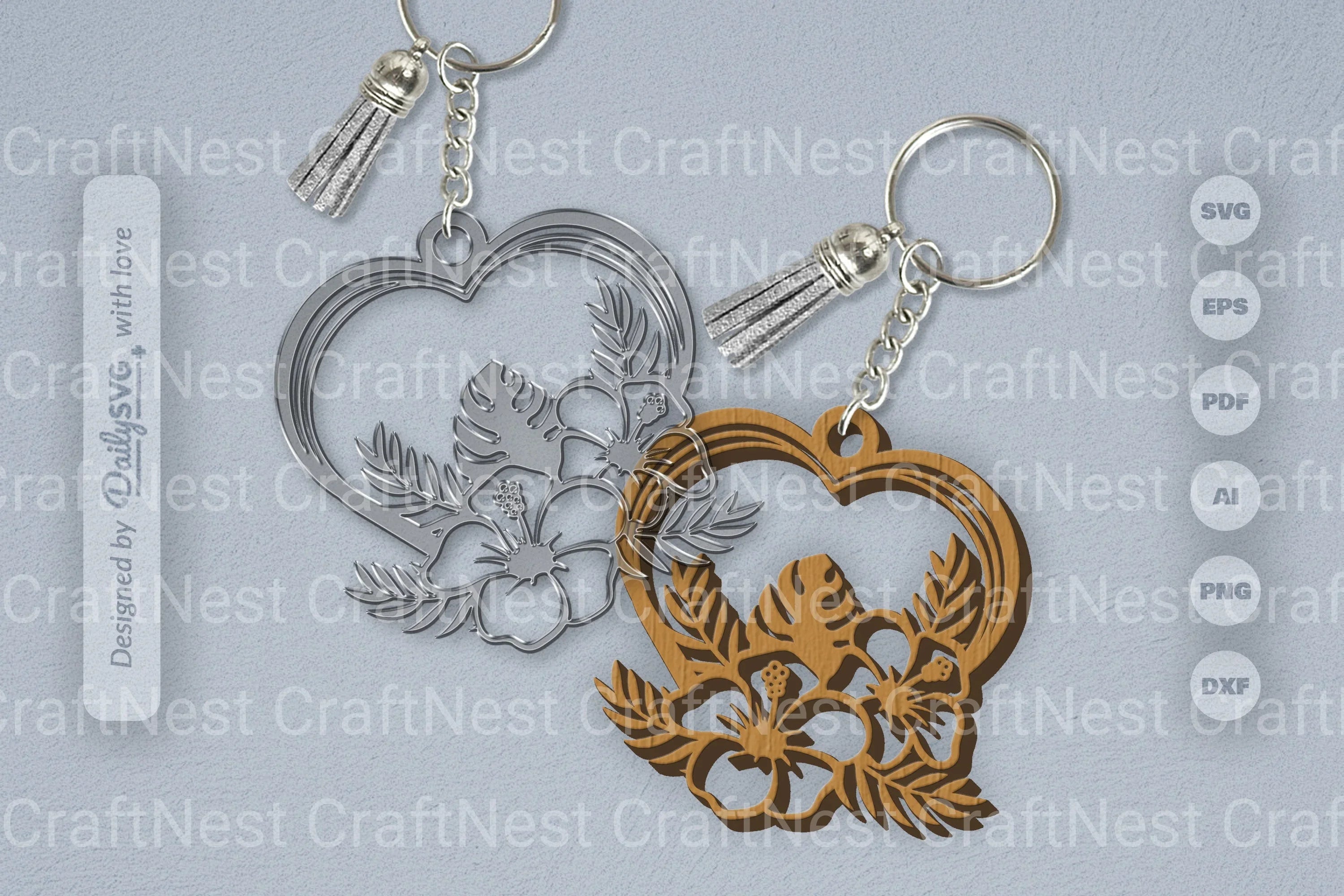 Hibiscus Flower SVG Bundle