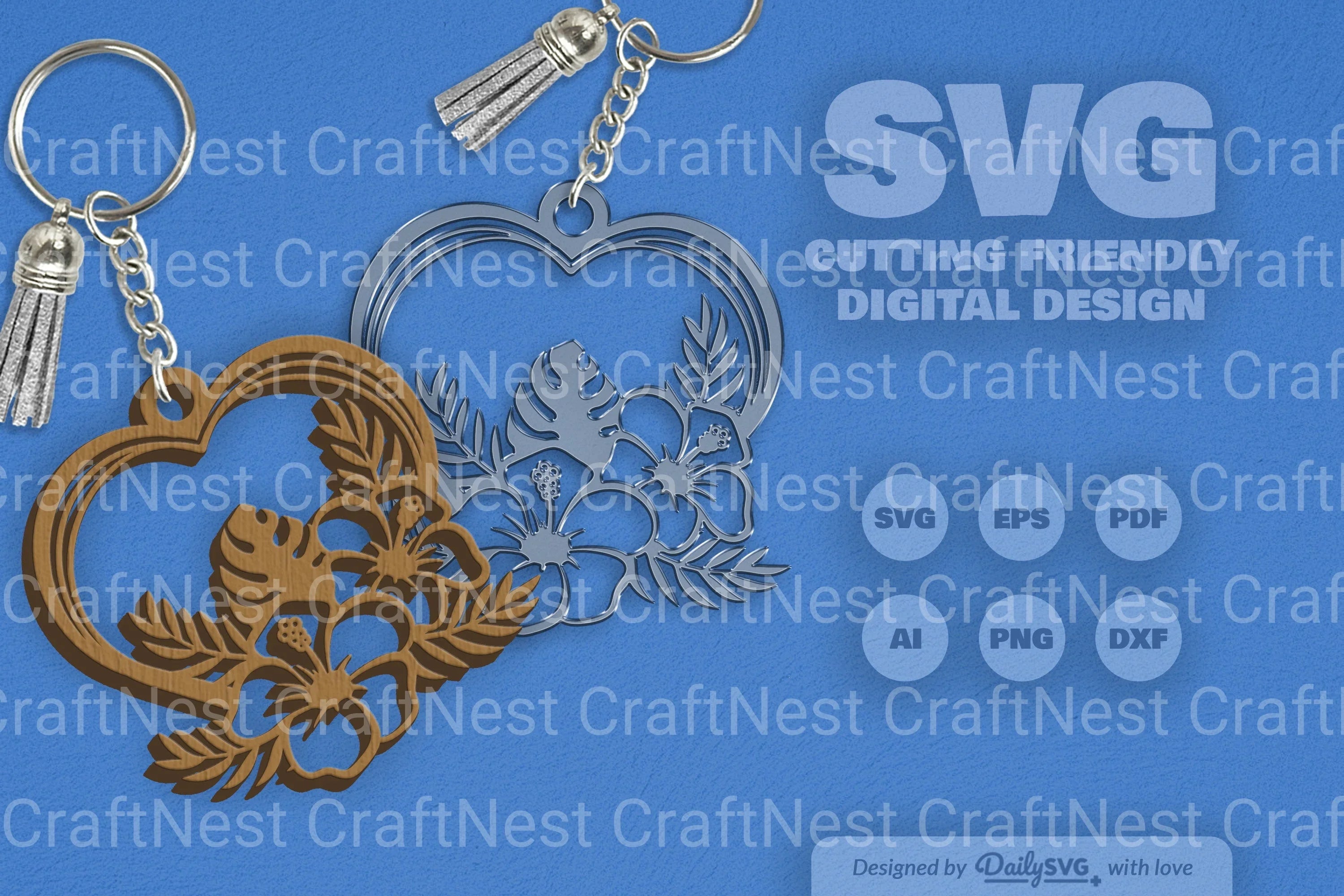 Hibiscus Flower SVG Bundle