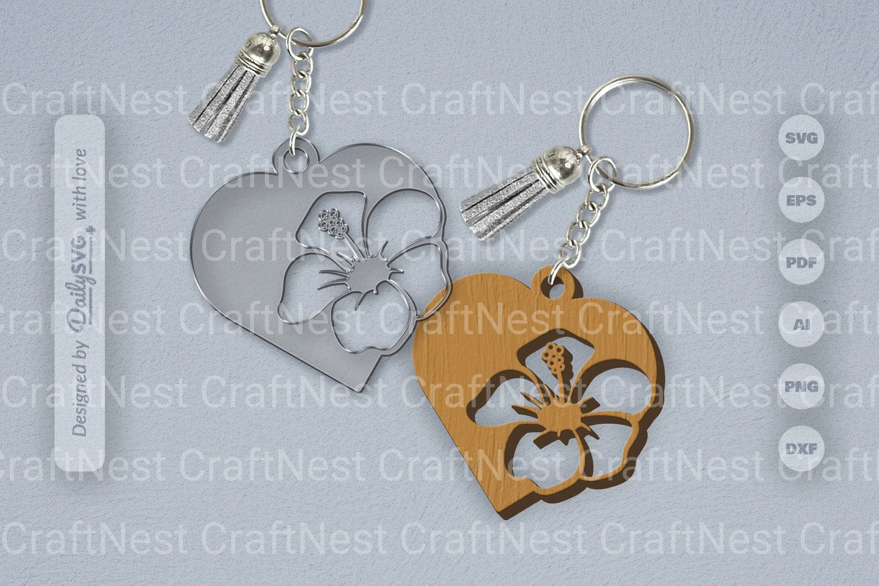 Hibiscus Flower SVG Bundle