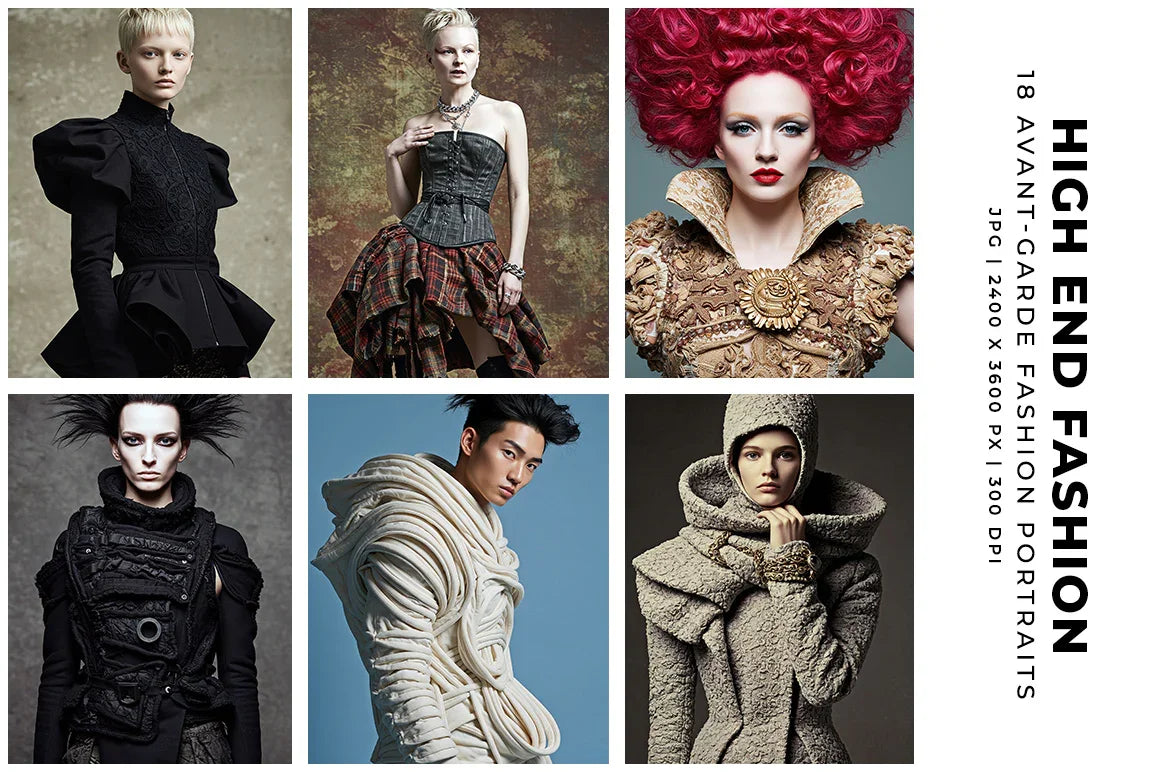 High-End Fashion - Stock Images - CraftNest - Digital Crafting and Art