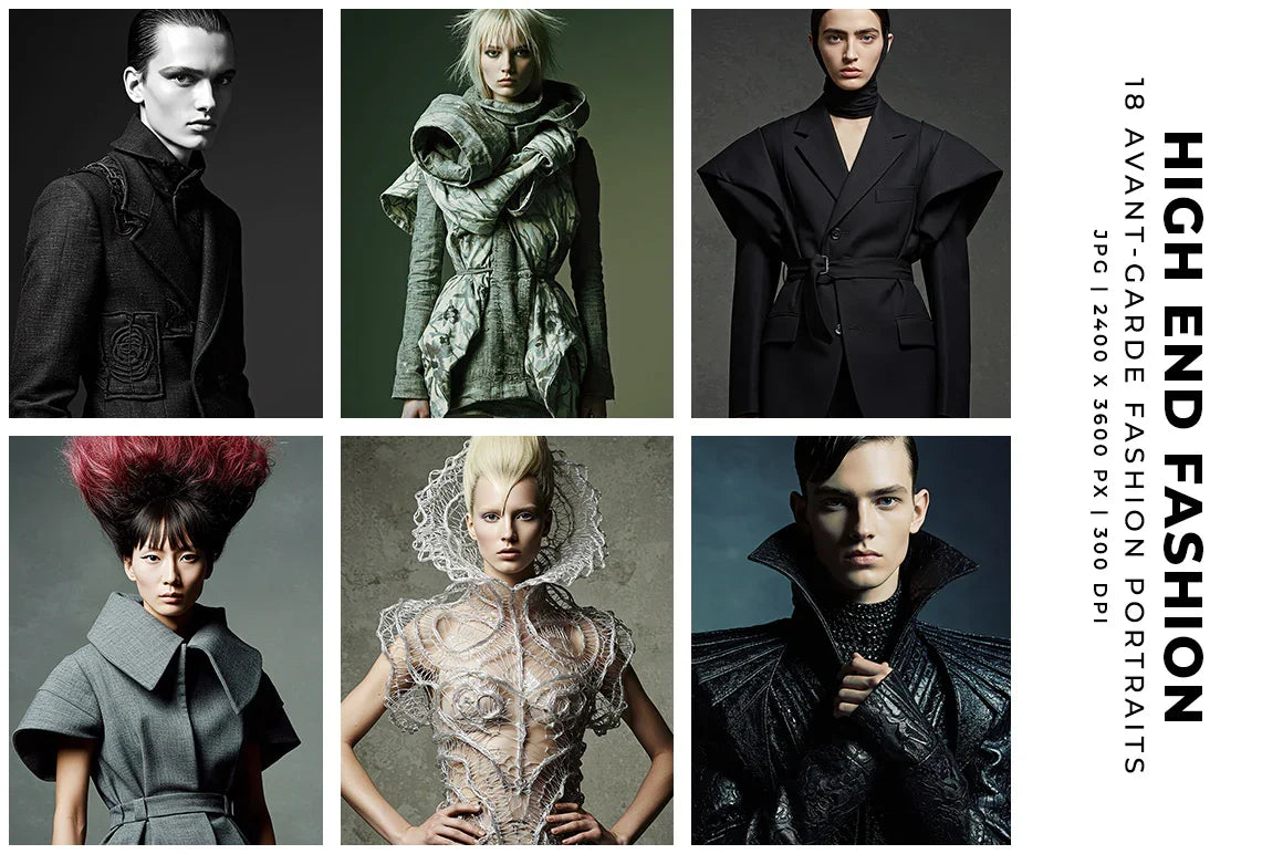 High-End Fashion - Stock Images - CraftNest - Digital Crafting and Art