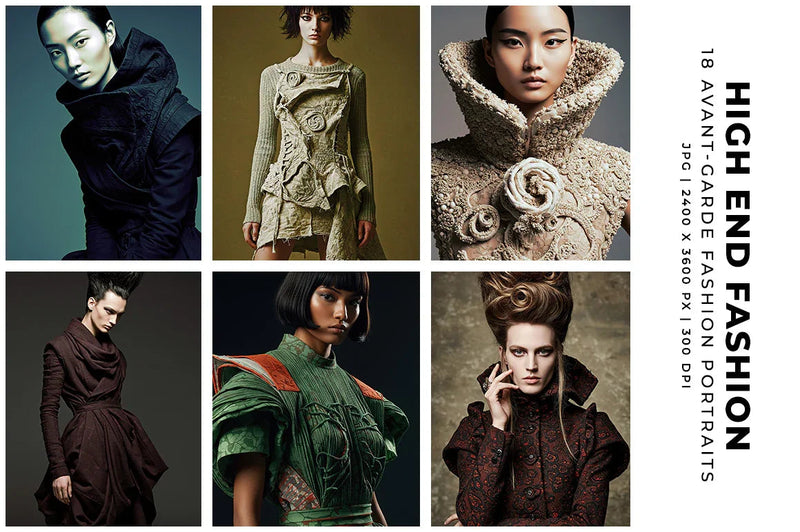 High-End Fashion - Stock Images - CraftNest - Digital Crafting and Art