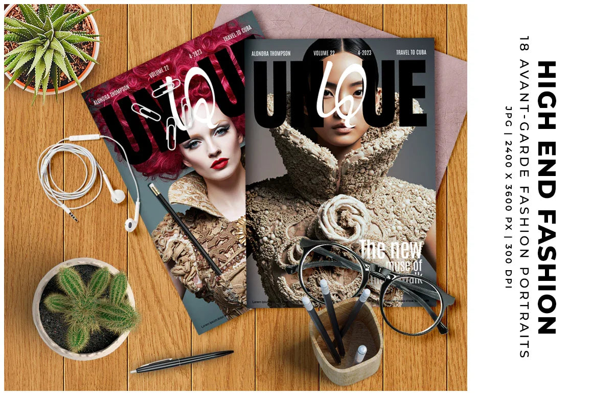 High-End Fashion - Stock Images - CraftNest - Digital Crafting and Art