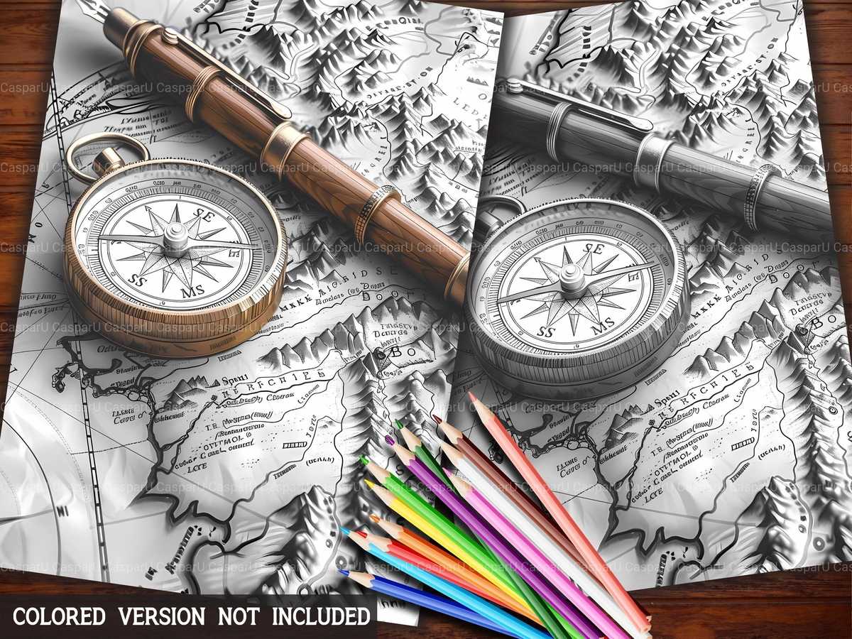 Hiking Coloring Books - CraftNest - Digital Crafting and Art