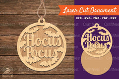 Hocus Pocus Laser Cut Ornament SVG Bundle - CraftNest - Digital Crafting and Art