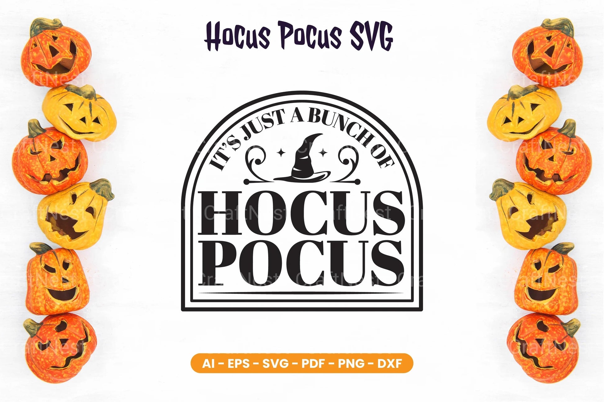 Hocus Pocus SVG Bundle - CraftNest - Digital Crafting and Art
