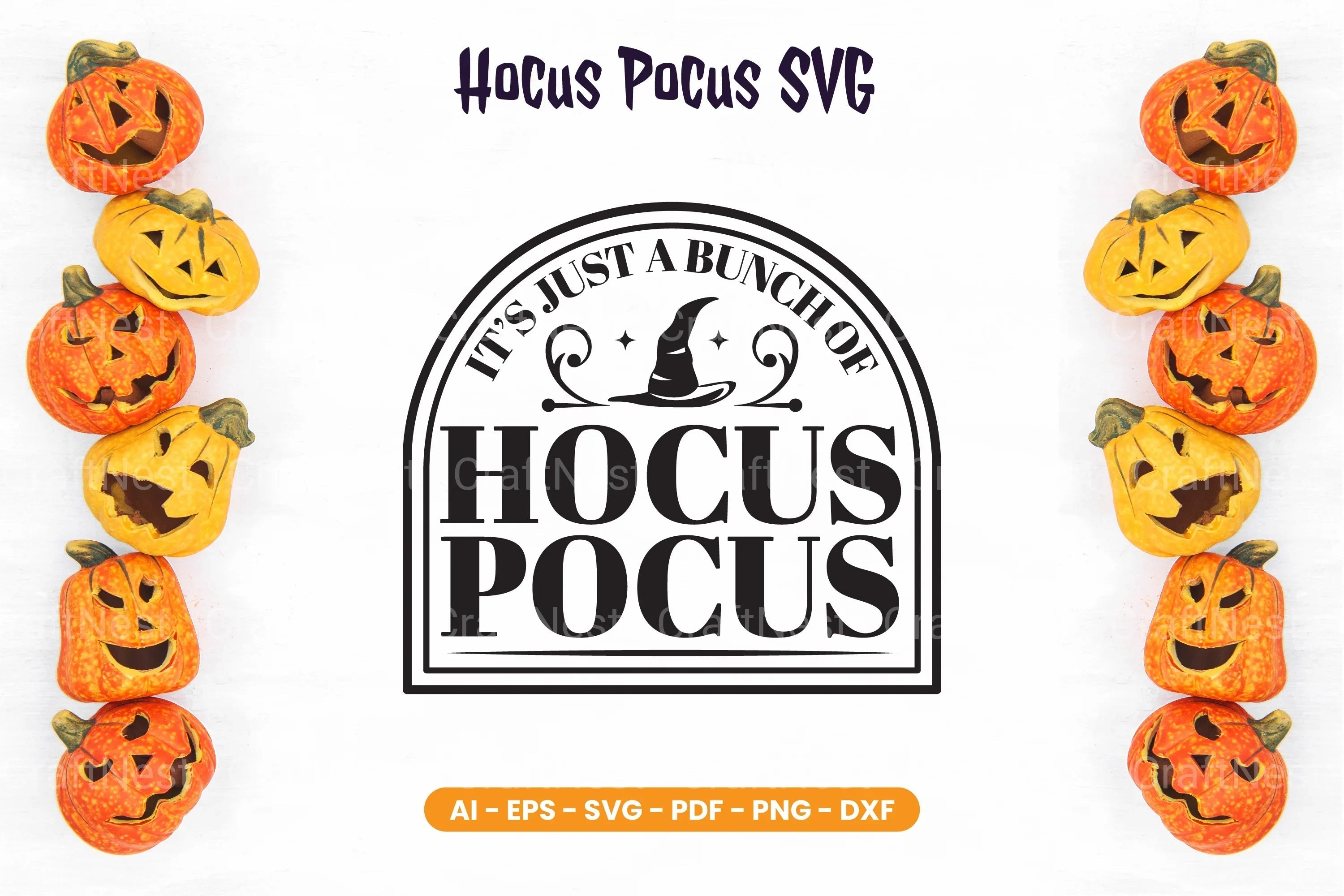 Hocus Pocus SVG Bundle - CraftNest - Digital Crafting and Art