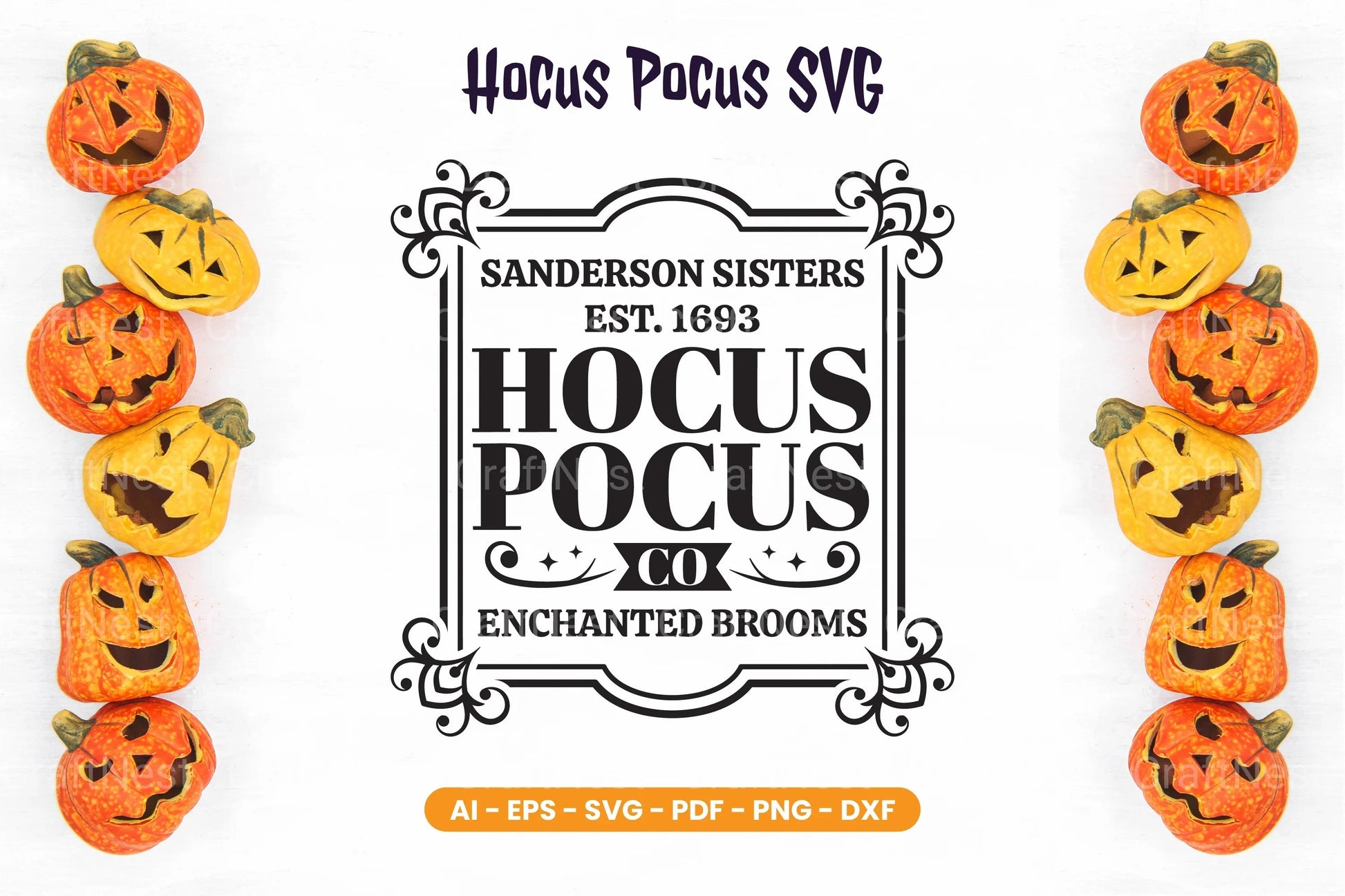 Hocus Pocus 3 SVG Bundle - CraftNest - Digital Crafting and Art